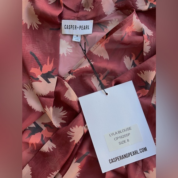 AUSTRALIA CHIFFON BLOUSE (WEEKEND SALE) - Picture 5 of 6